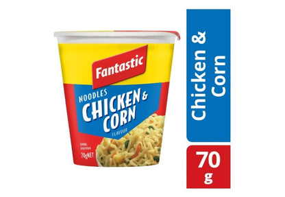 Fantastic Cup Noodle, Chicken and Corn, 70g