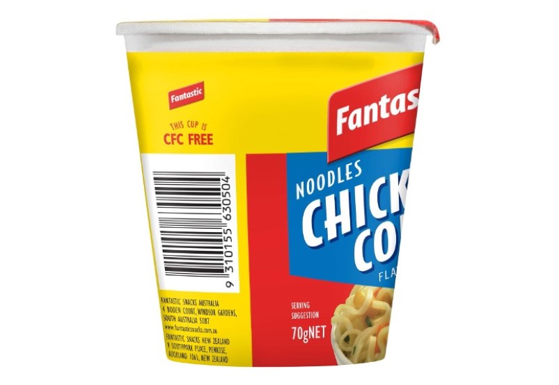 Fantastic Cup Noodle, Chicken and Corn, 70g