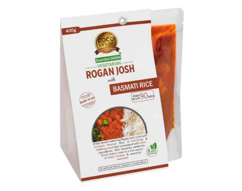 Coco Earth Rogan Josh & Rice, 400 g