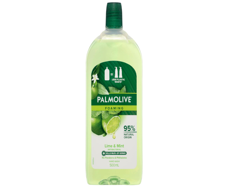 Palmolive Foaming Antibacterial Hand Wash – Lime & Mint – 500mL Refill