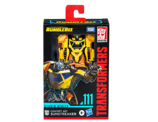 Transformers Studio Series Deluxe Bumblebee 111 Concept Art Sunstreaker Action Figure