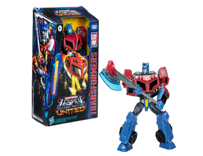 Transformers Legacy United Voyager Class – Animated Universe Optimus Prime (7-Inch) Converting Action Figure