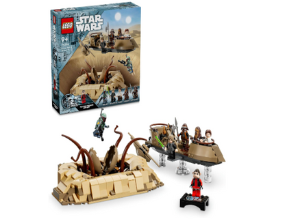 LEGO® Star Wars™ Return of The Jedi Desert Skiff & Sarlacc Pit 75396 – Collectible Building Set for Kids and Fans