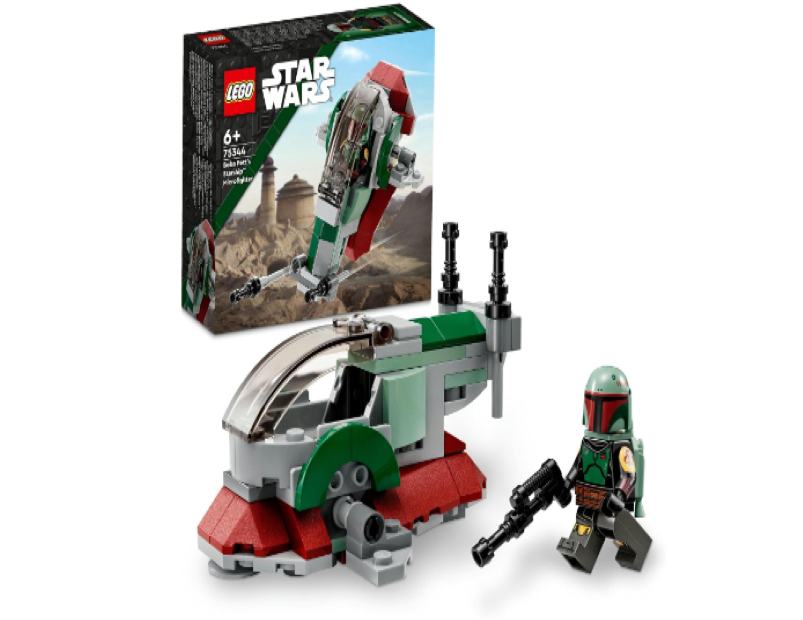 LEGO® Star Wars™ Boba Fett’s Starship Microfighter 75344 – Building Toy Set for Kids Aged 6 and Up