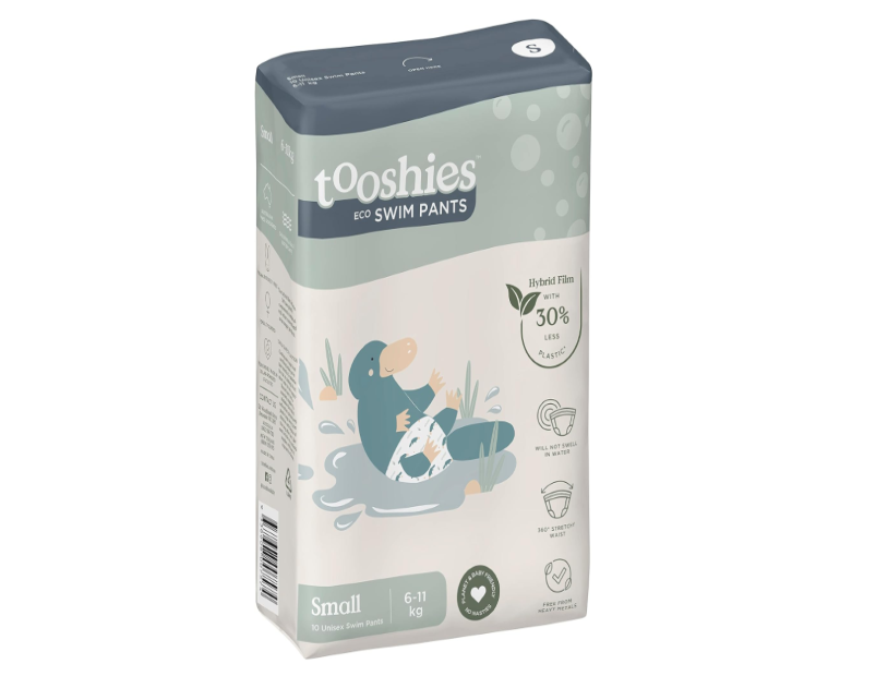 tooshies ECO Swim Pants | Size Small (7-12 kg) | 10pk