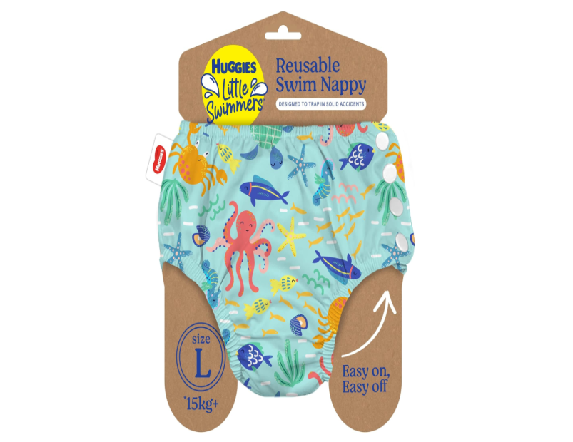 Huggies Little Swimmers Reusable Swim Nappy Large (15+kg)