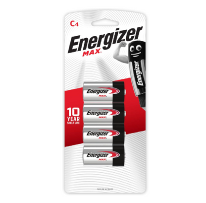 Energizer | Max C Batteries - (Pack of 4)