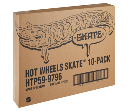 Hot Wheels | Skate Fingerboards 10-Pack, Set of 10 Finger Skateboards