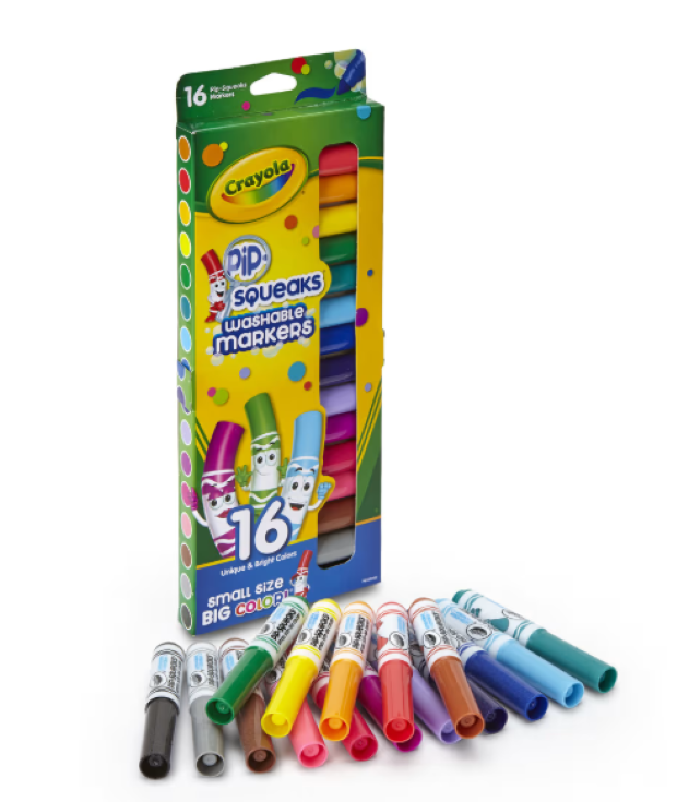 Crayola | Pip-Squeaks Washable Markers - Pack of 16