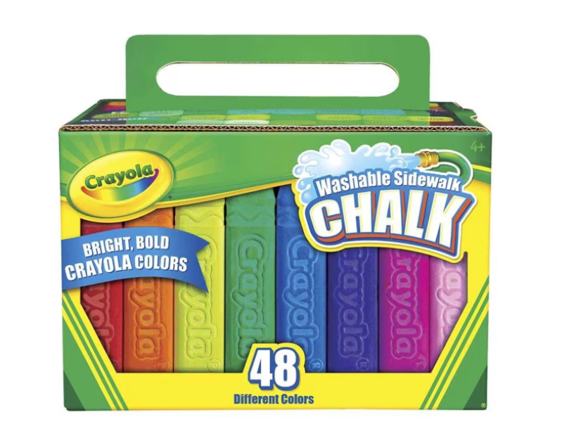 Crayola | 48 Pack Washable Sidewalk Chalks