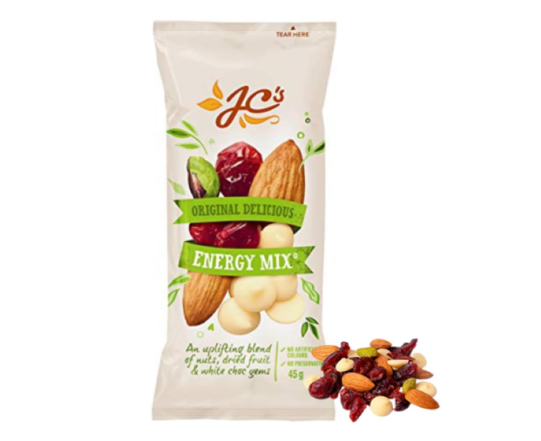 Original Delicious Energy Mix By JC's Quality Foods (21 x 35g) Bags