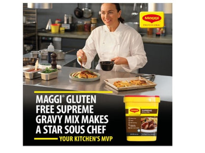 Maggi Supreme Gravy Mix Gluten Free Vegan Vegetarian 2kg, Beef Gravy