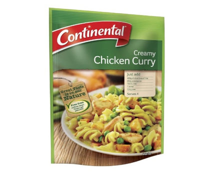 CONTINENTAL Recipe Base |Creamy Chicken Curry, 30g