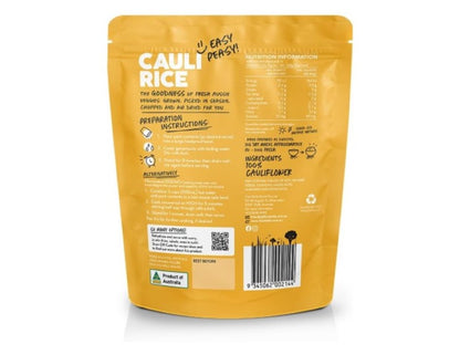 Fine Fettle Cauli Rice 50g - Carton of 6. No Added Nasties - 100% Natural