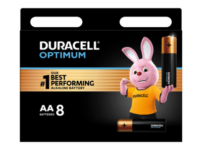 Duracell | Optimum AA Batteries - (Pack of 8)