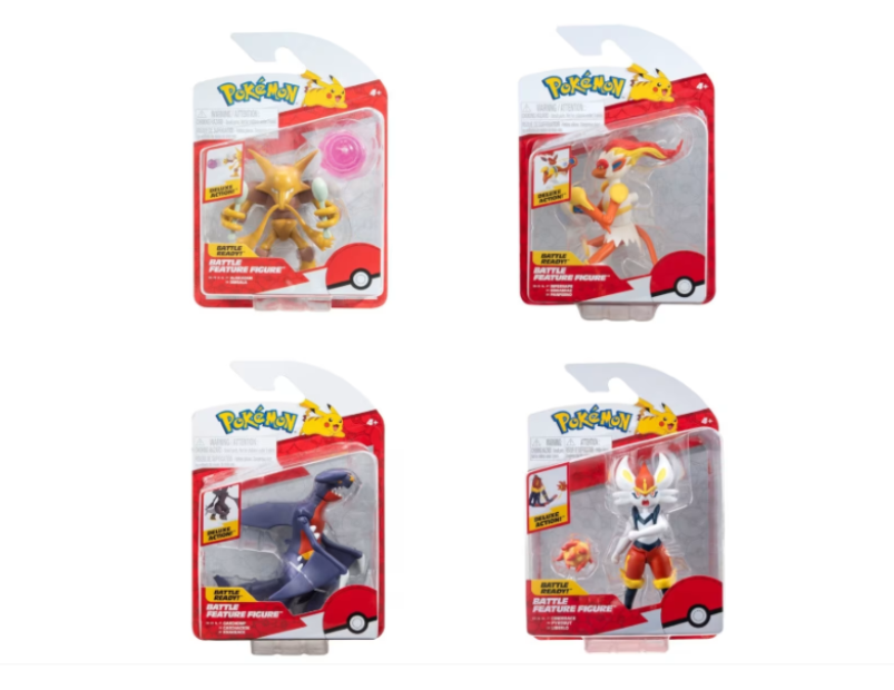 11cm Pokemon Battle Feature Figure - Assorted