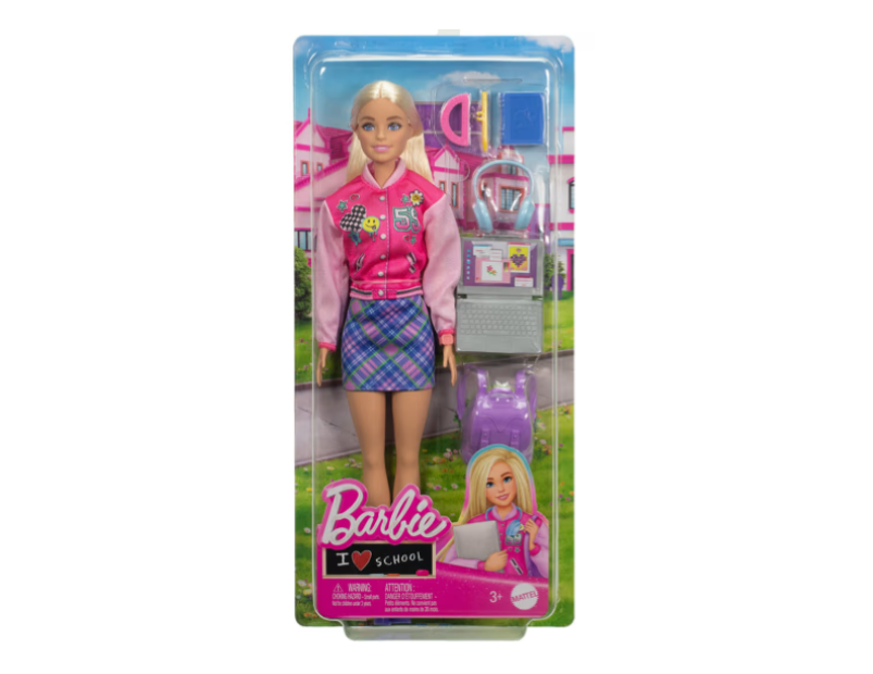 Barbie | I Love School Doll Set