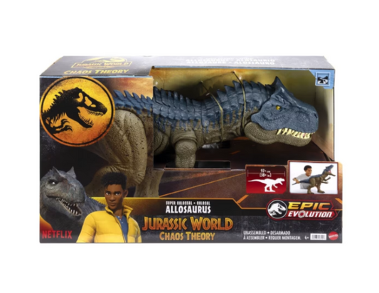 Jurassic World | Chaos Theory Super Colossal Allosaurus Dinosaur Action Figure