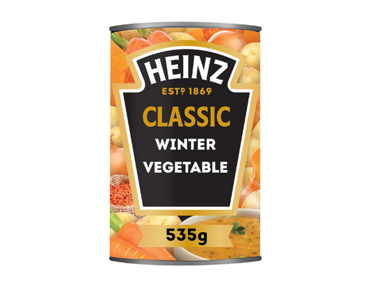 Heinz Classic Winter Vegetable Soup Family Pack Canned Soup, 535g