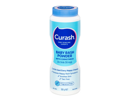 Curash |  Baby Rash Powder with Cornstarch - 100g