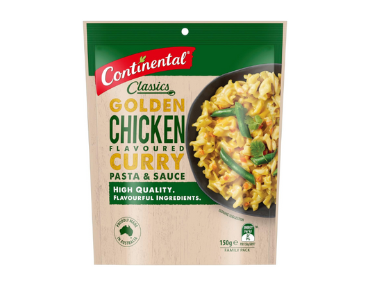 Continental Classics Chicken Curry Pasta & Sauce Family Pack 150 g