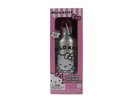 Hello Kitty | Colour Your Own Water Bottle Craft Kit