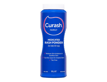 Curash | Family Medicated Anti-Rash Powder - 100g