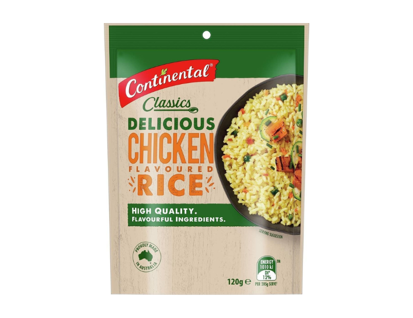 CONTINENTAL Classic Chicken Rice, 120 g