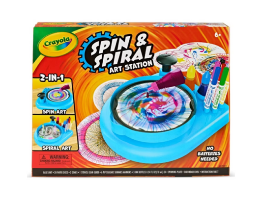 Crayola | Spin & Spiral Art Station