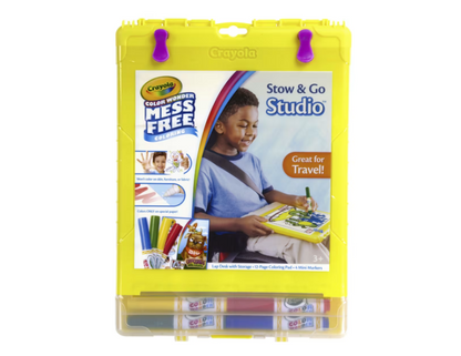 Crayola | Colour Wonder Stow & Go Studio Kit