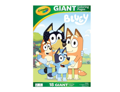 Crayola | Bluey 18 Giant Coloring Pages