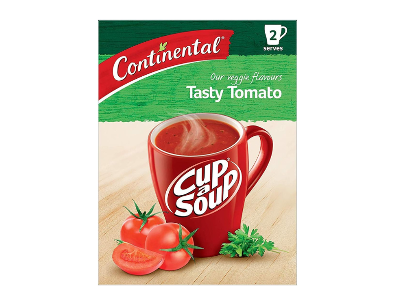 CONTINENTAL Cup-A-Soup | Tasty Tomato, 2 pack, 54g