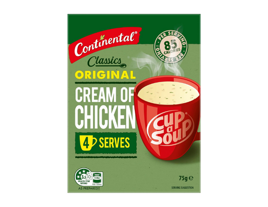 Continental Classics Original Cream Of Chicken Cup A Soup 75 g