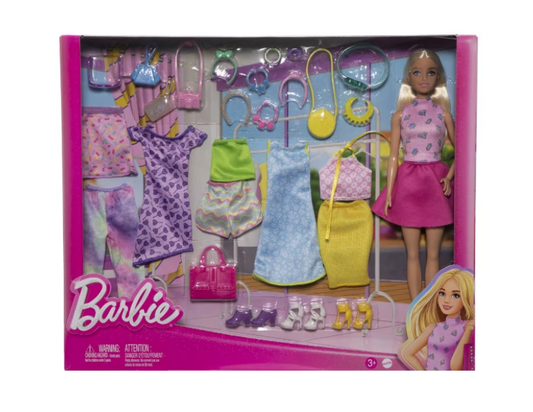 Barbie | Mix-and-Match Fashion Clothes and Doll