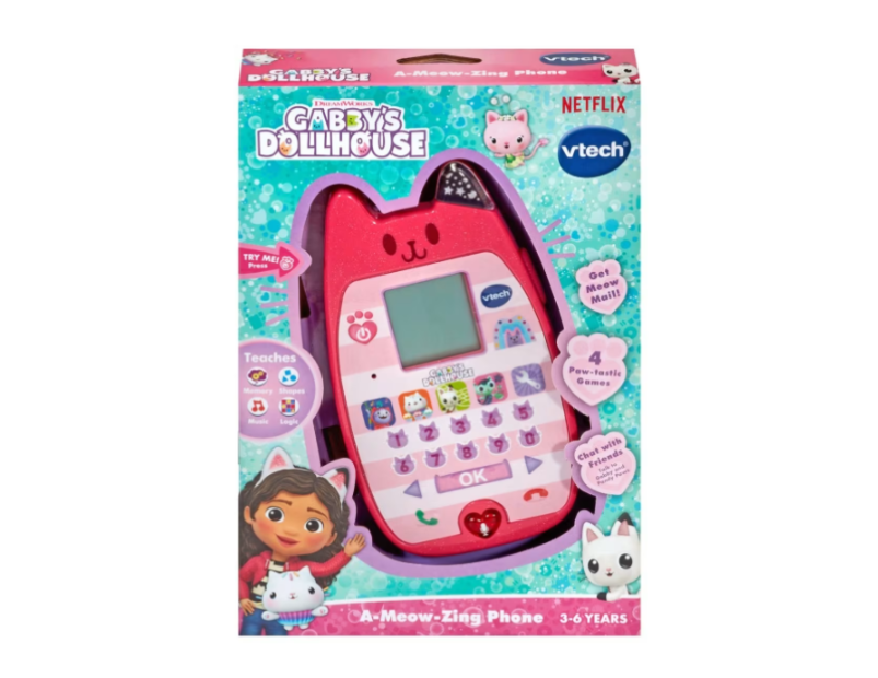 VTech | DreamWorks Gabby's Dollhouse A-Meow-Zing Phone