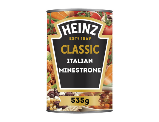 Heinz Classic Italian Minestrone Soup Family Pack Canned Soup, 535g