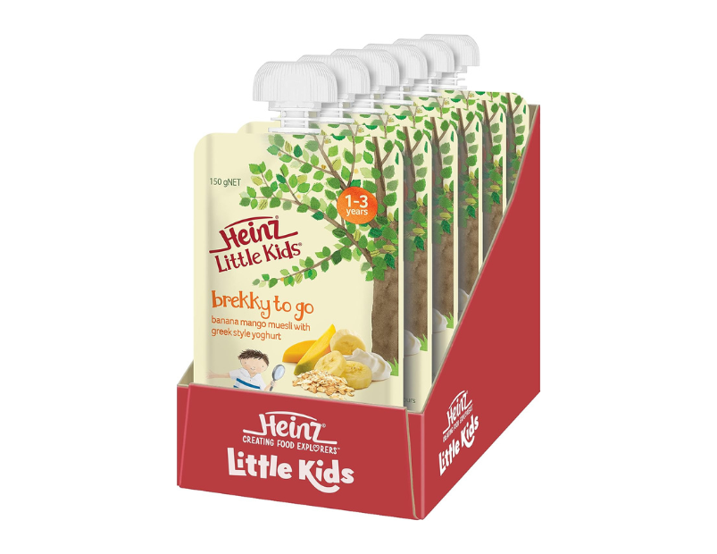 Heinz Little Kids Brekky Heinz for Baby Vegetarian 150g (pack of 6)