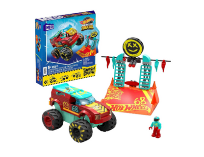 Hot Wheels | MEGA Hot Wheels Monster Trucks Building Toy For Kids With 151 Pieces