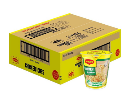 Maggi Chicken Noodle Cup (Pack of 12)