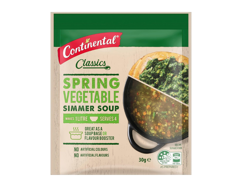 Continental Classics Spring Vegetable Simmer Soup 30 g