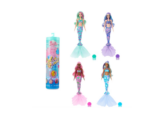 Barbie | Color Reveal Mermaid Series Doll and Accessories - Assorted