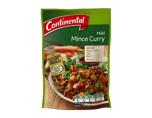 Continental Recipe Base | Mild Mince Curry, 40g