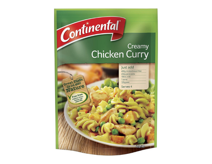 CONTINENTAL Recipe Base |Creamy Chicken Curry, 30g