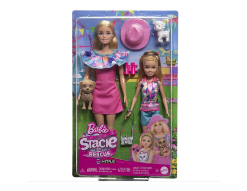 Barbie and Stacie to the Rescue Playset