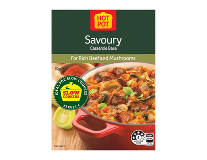 CONTINENTAL Hot Pot Casserole Base | Savoury (for Rich Beef and Mashroom), 80g