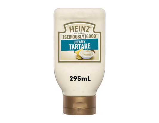 Heinz Seriously Good Tartare Sauce Tartare Sauce Dipping Sauce 295ml