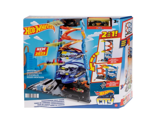 Hot Wheels | City Transforming Race Tower Playset