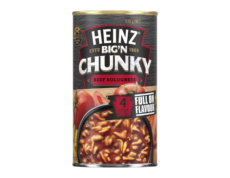 Heinz® Big'N Chunky Beef Bolognese Soup 535g