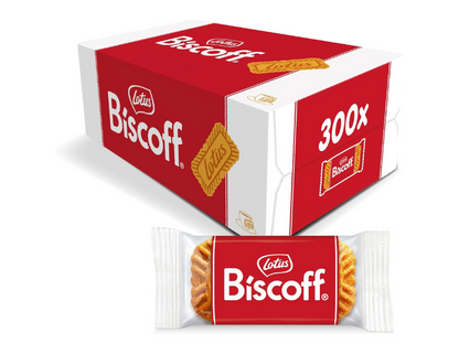 Lotus Biscoff Biscuits Portion Control Bulk 50 g (Pack of 6)