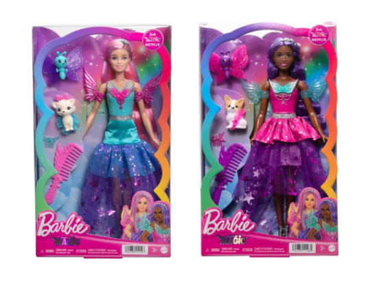 Barbie | A Touch of Magic Doll with Fairytale Dress - Assorted